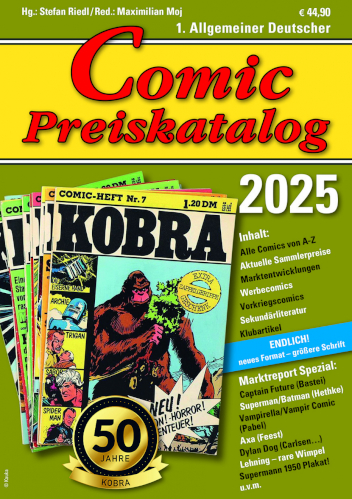 Comic Preiskatalog 2025