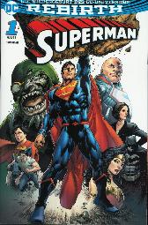 Superman Rebirth 1
Variant-Cover B
Limitiert 666 Expl.