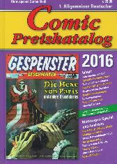 Comic Preiskatalog 2016 HC