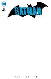 Batman 53 
Variant Cover Comic Action 2016
Blank Edition
